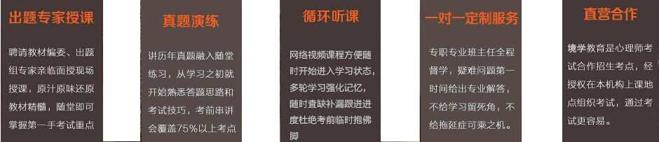 上海境学心理咨询师培训保障